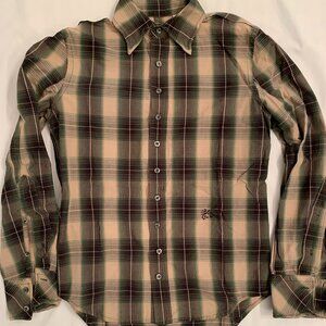 Diesel plaid shirt